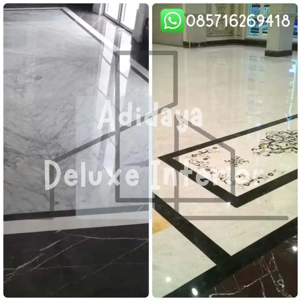 Tukang Pasang Marmer, Quadra, Granit. Kontraktor Bangun Rumah Mewah