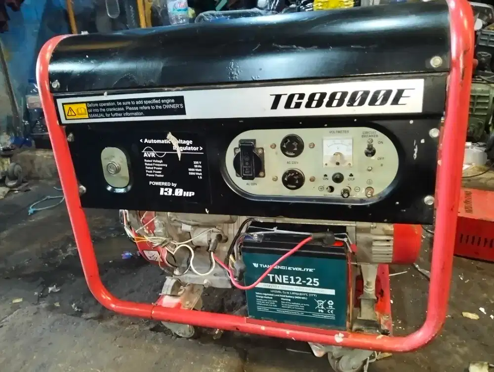 Genset generator 8800 dobel stater