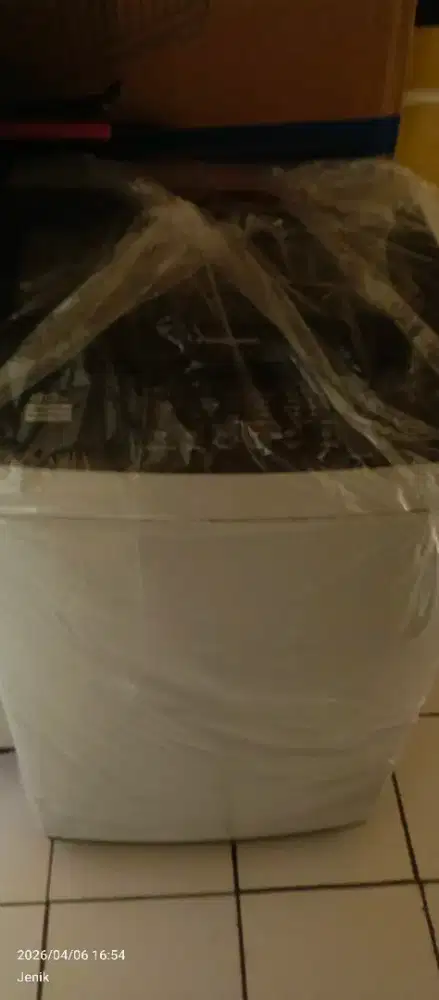 Mesin cuci 1 tabung rusak