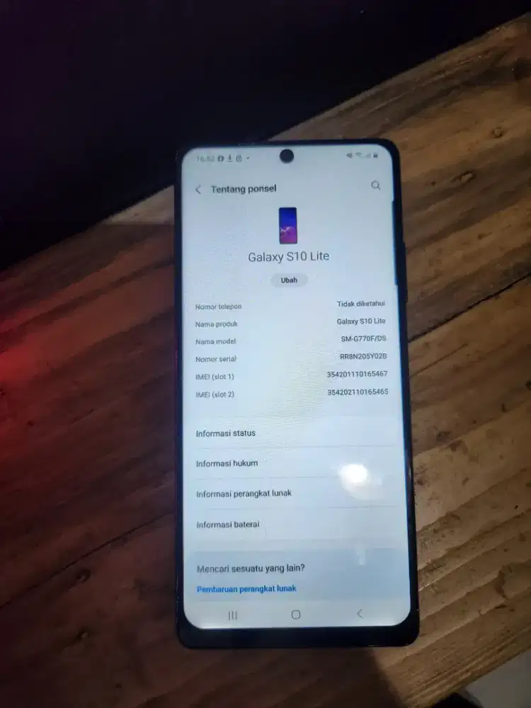 Samsung s10 lite 8/128