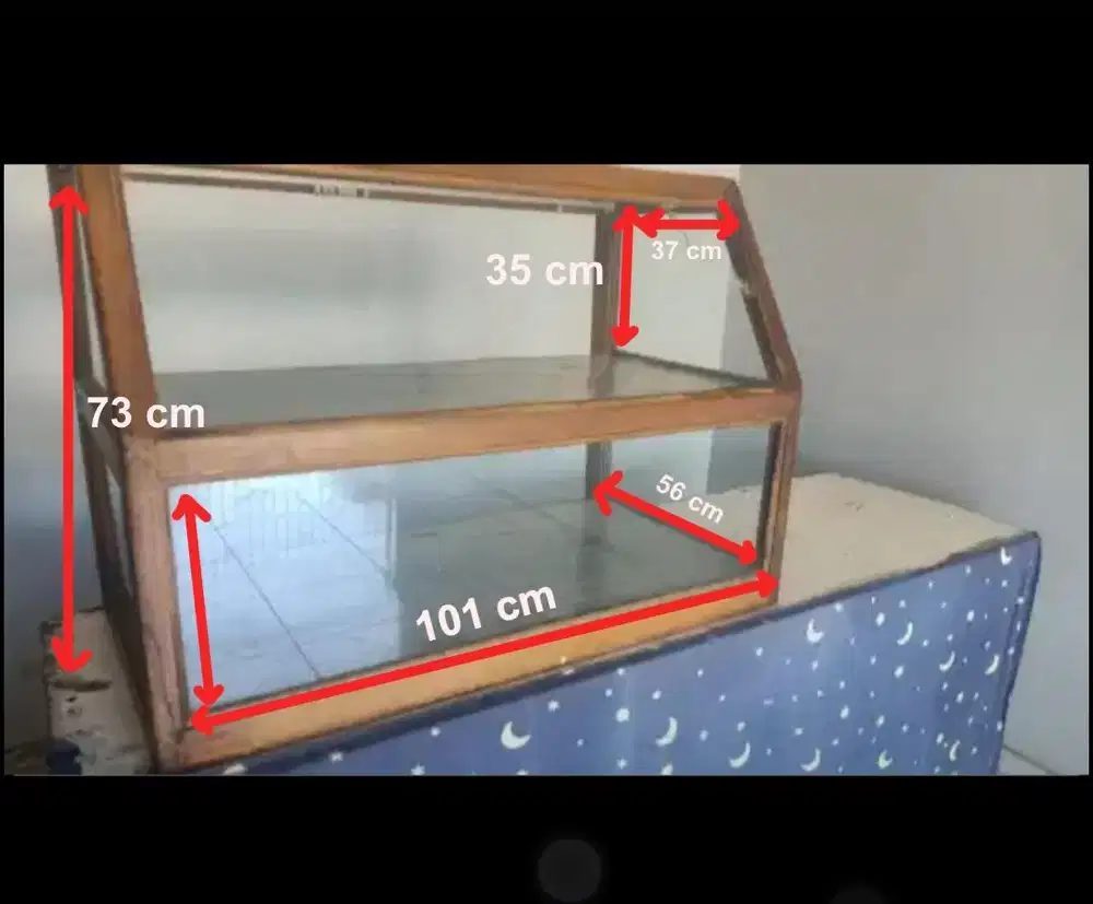 [DIJUAL CEPAT] Etalase Besar Bekas