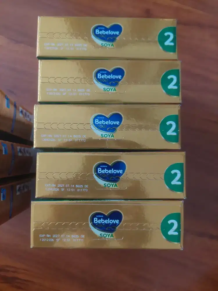 Bebelove Gold soya 2 belum buka kotak