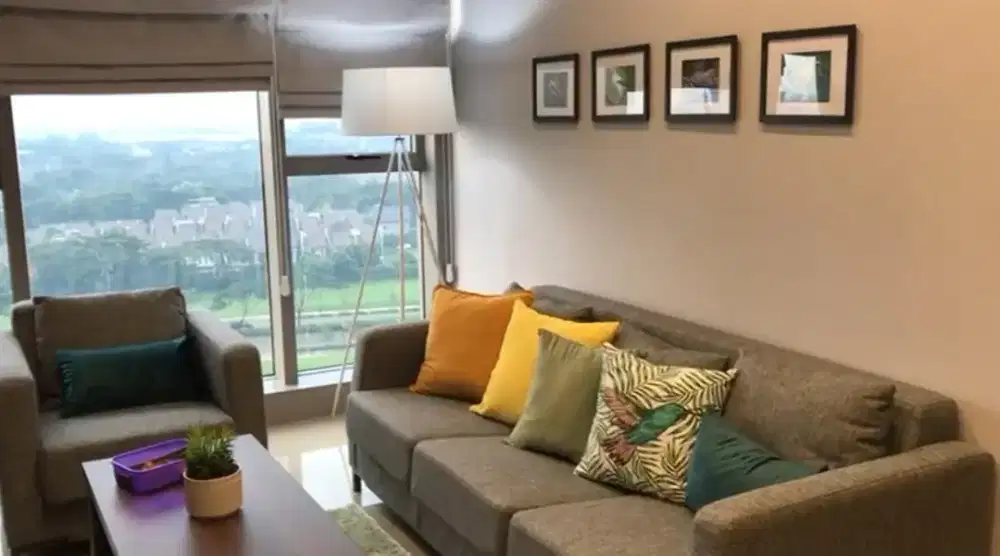 DISEWAKAN 1BR Fully Furnished Cozy Apartment Branz BSD City