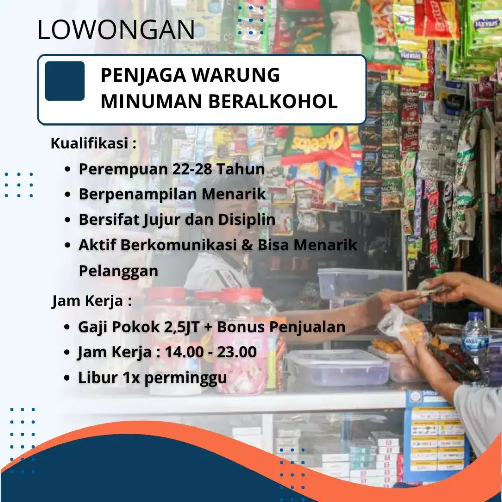 Penjaga Warung Minuman