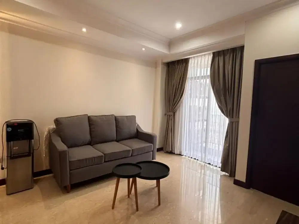 2 BR Apartemen Permata Hijau Suites , Full Furnished , Siap Huni , 13 jt / bln