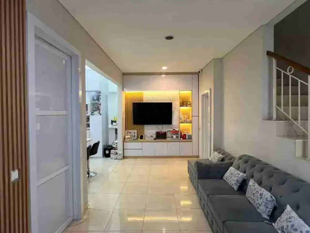 Jual cepat rumah semi Furnished lokasi strategis bsd Gs