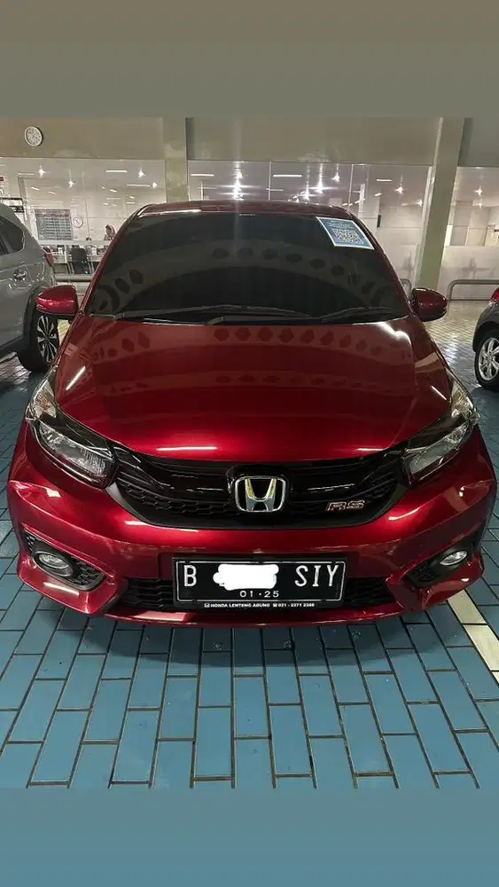 Honda brio Rs 2019 merah metalic KM rendah