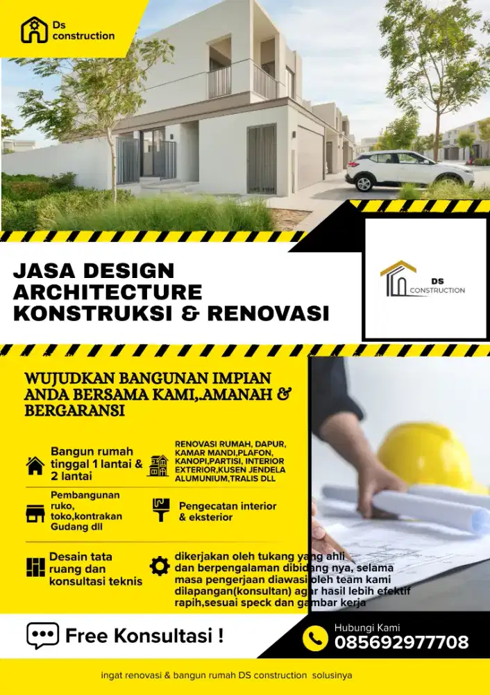 Jasa design renovasi maupun bangun dari awal
