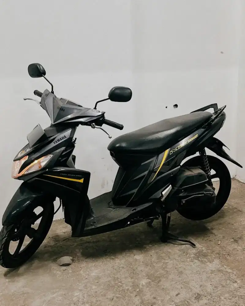 Yamaha Mio M3 2018 hitam abu kota Bandung orisinil