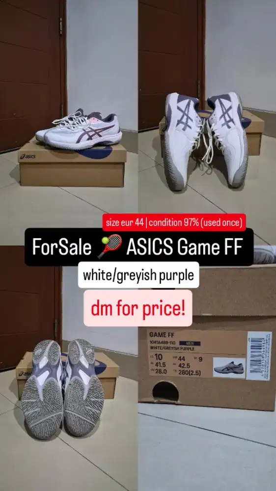 Sepatu Tennis Asics Game FF