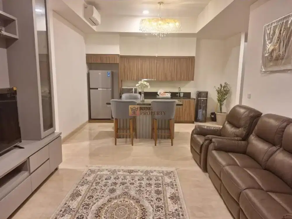 Dekat Agora Mall, GI Mall Plaza Indonesia, Dijual 2BR Fifty Seven 57 Promenade Thamrin Sudirman Furnished, Fasilitas Sky Lounge, Gym, Kolam Renang
