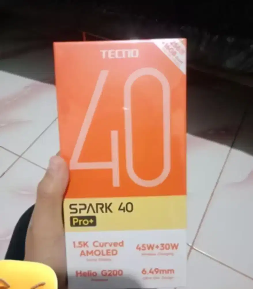 Tecno spark 40 pro plus 8/256gb segel