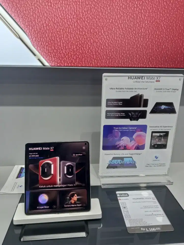 Promo Huawei Mate X7 16/512 White Cashback 3 Juta