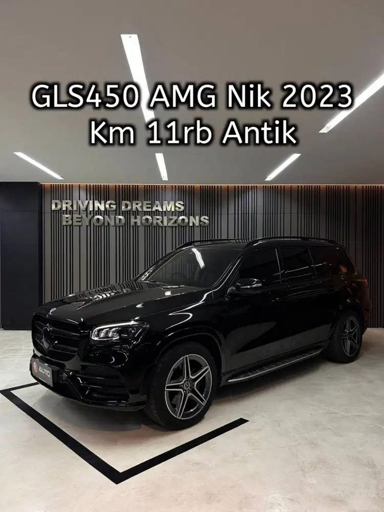 Mercedes Benz GLS 450 GLS450 AMG 2023 Hitam Mercy Km11rb B21SUR