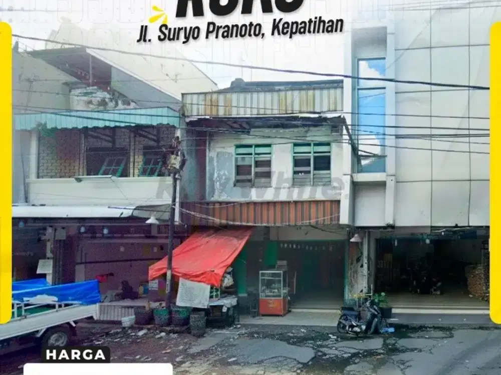 Dijual Ruko Strategis di Jalan Suryo Pranoto, Pusat Bisnis Kepatihan Solo