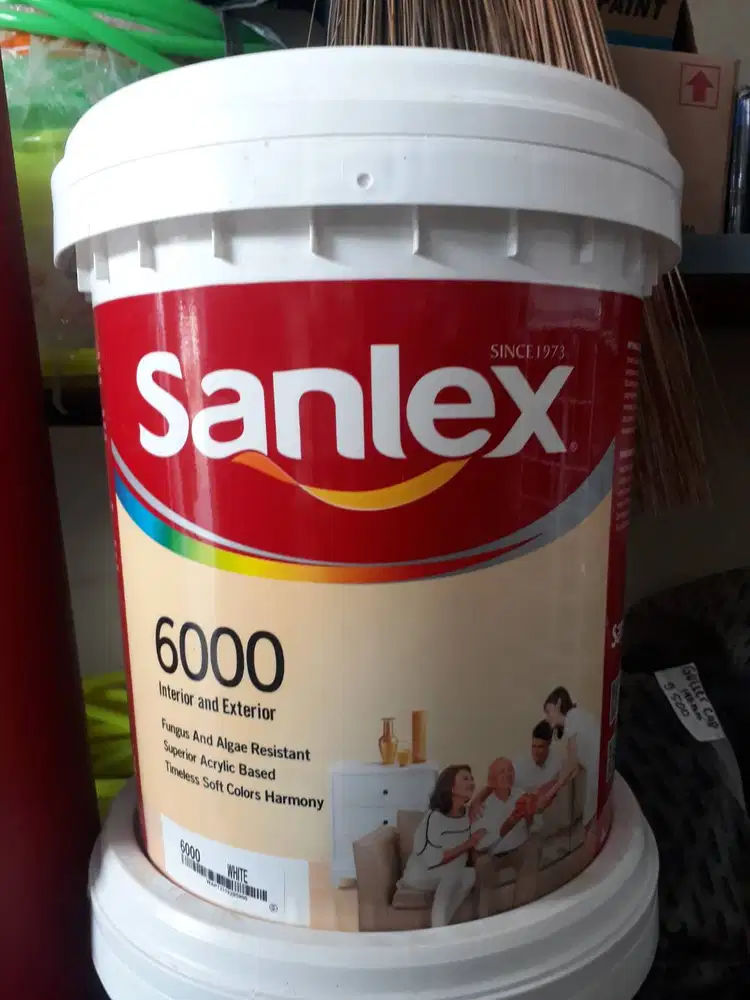 SEDIA CAT TEMBOK MERK SANLEX