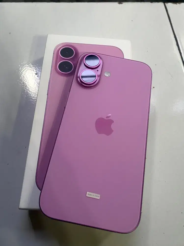 Iphone 16 128gb ibox garansi on likenew