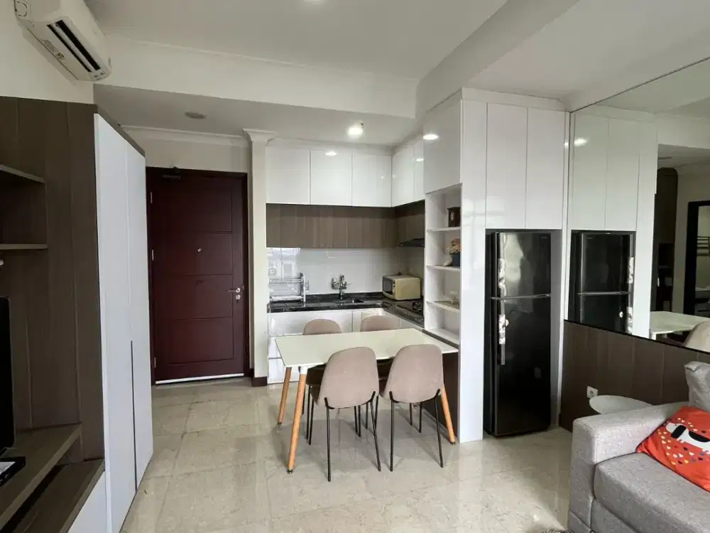 Apartemen Permata Hijau Suites, 2 BR, Full Furnished, Siap Huni, Rp. 13 JT / Bln