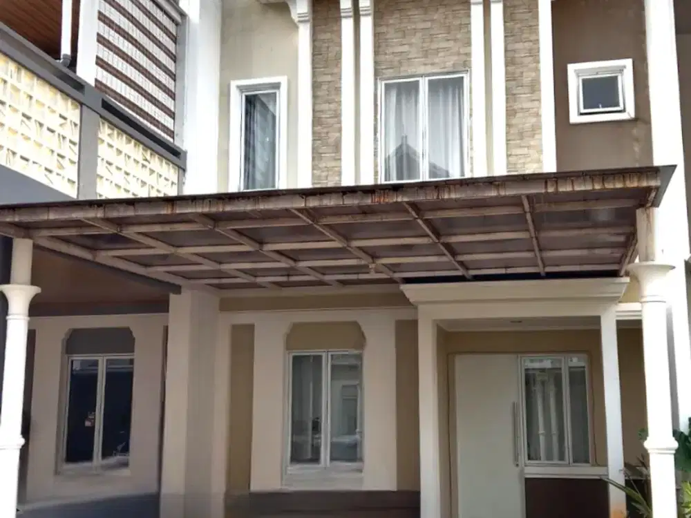 Rumah Cluster Tames 2lt luas 6x15 94m Type 3KT JGC Jakarta Garden City Cakung