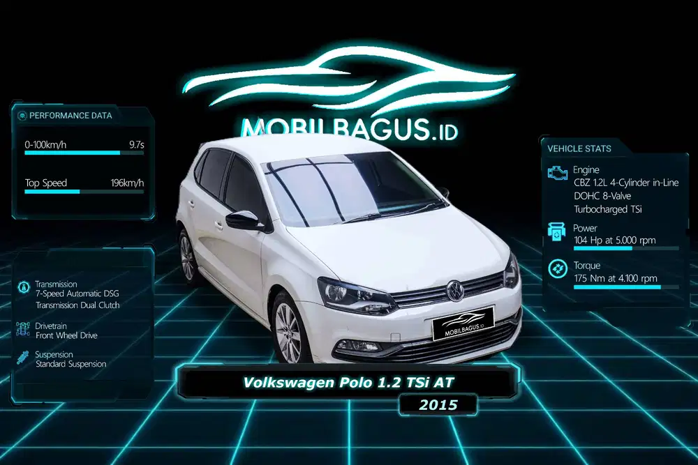 Volkswagen Polo 1.2 TSi Metik 2015 NoPol Ganjil