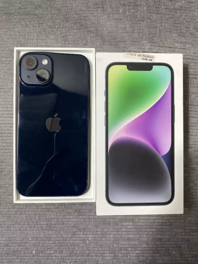 Iphone 14 128GB bh84% Midnight blue