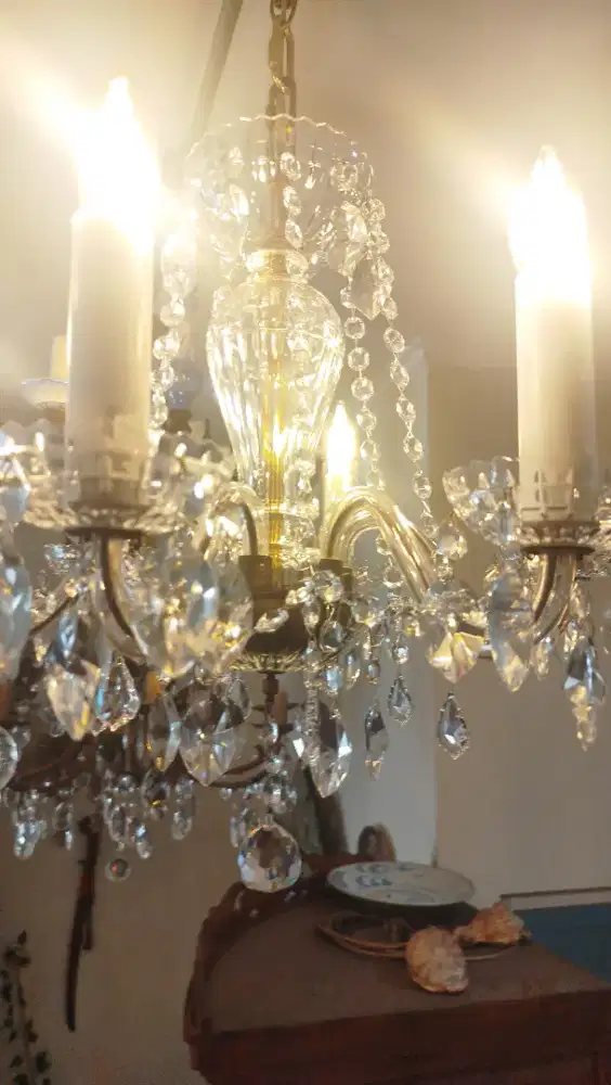 Lampu Crystal Ceko Bohemian Cabang 6