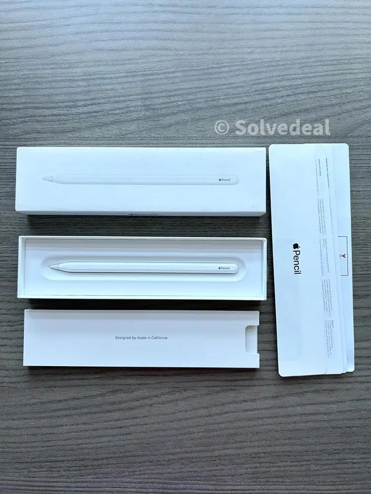 Apple Pencil Gen 2 Ibox Original — Mulus Full Fungsi Baterai Awet