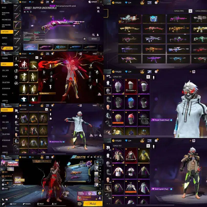 JUAL AKUN FF AMAN DAN TERPERCAYA