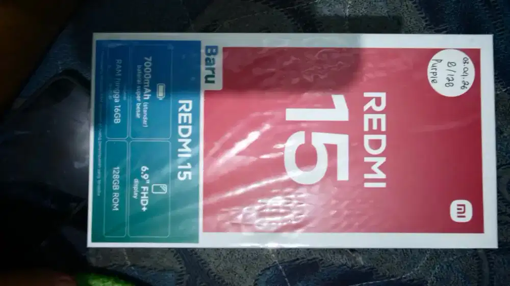 Dijual henpone REDMI 15