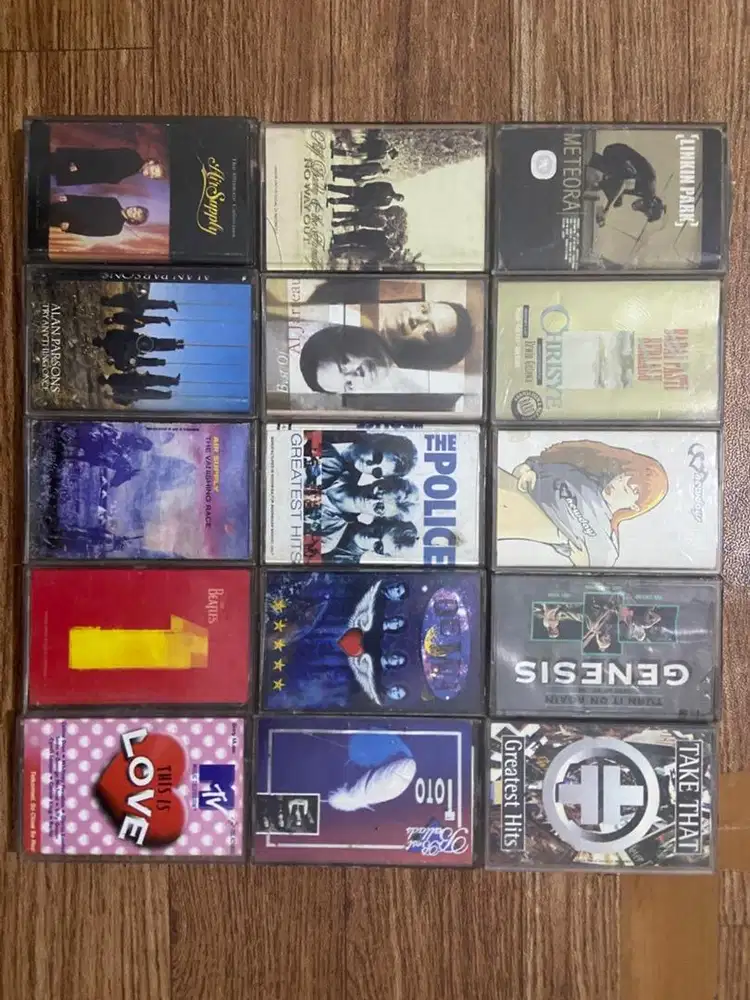 Borongan Kaset Jadul