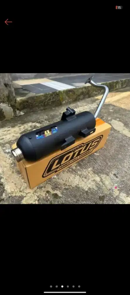 knalpot racing lotus utk mio seri 2ph