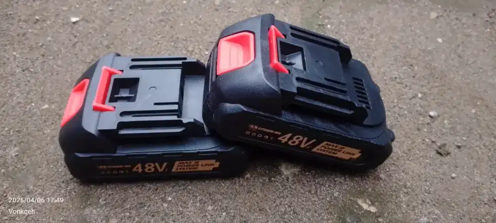 Baterai LXT bor grinda mesin steam.