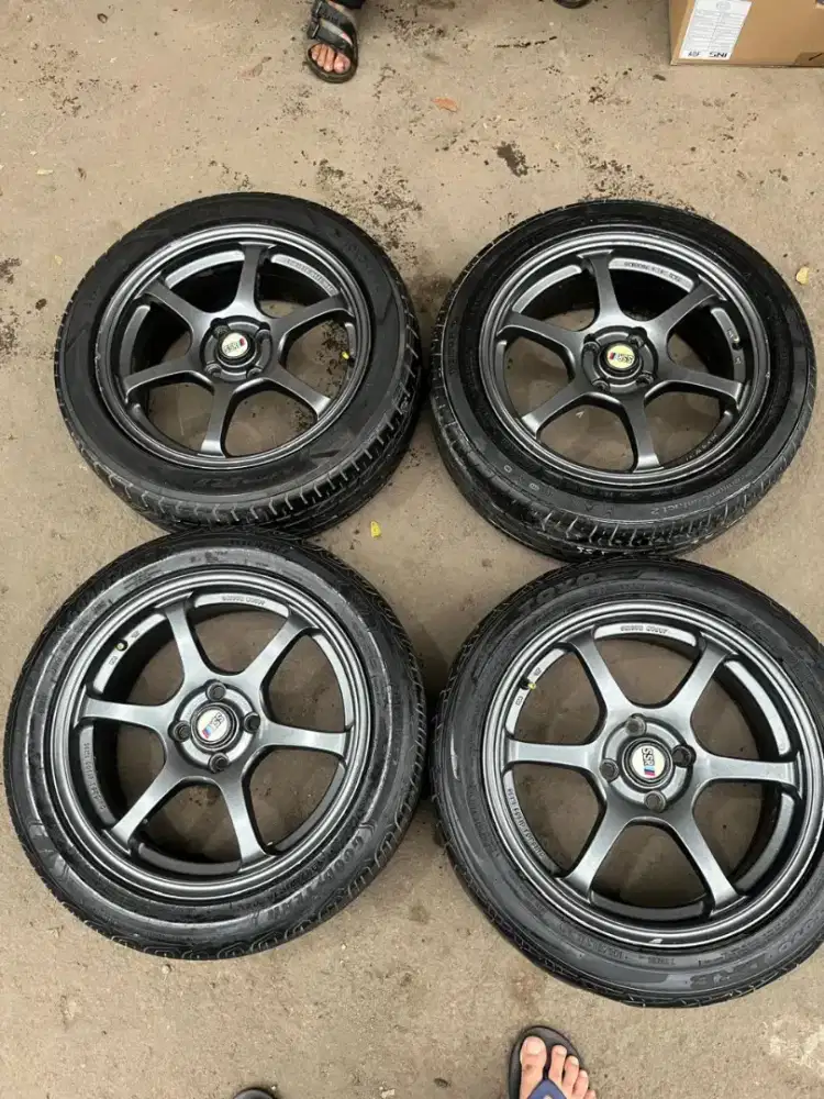 Velg SSR type c ring 16 pcd 4x100 ban 195/50 R16 4pcs