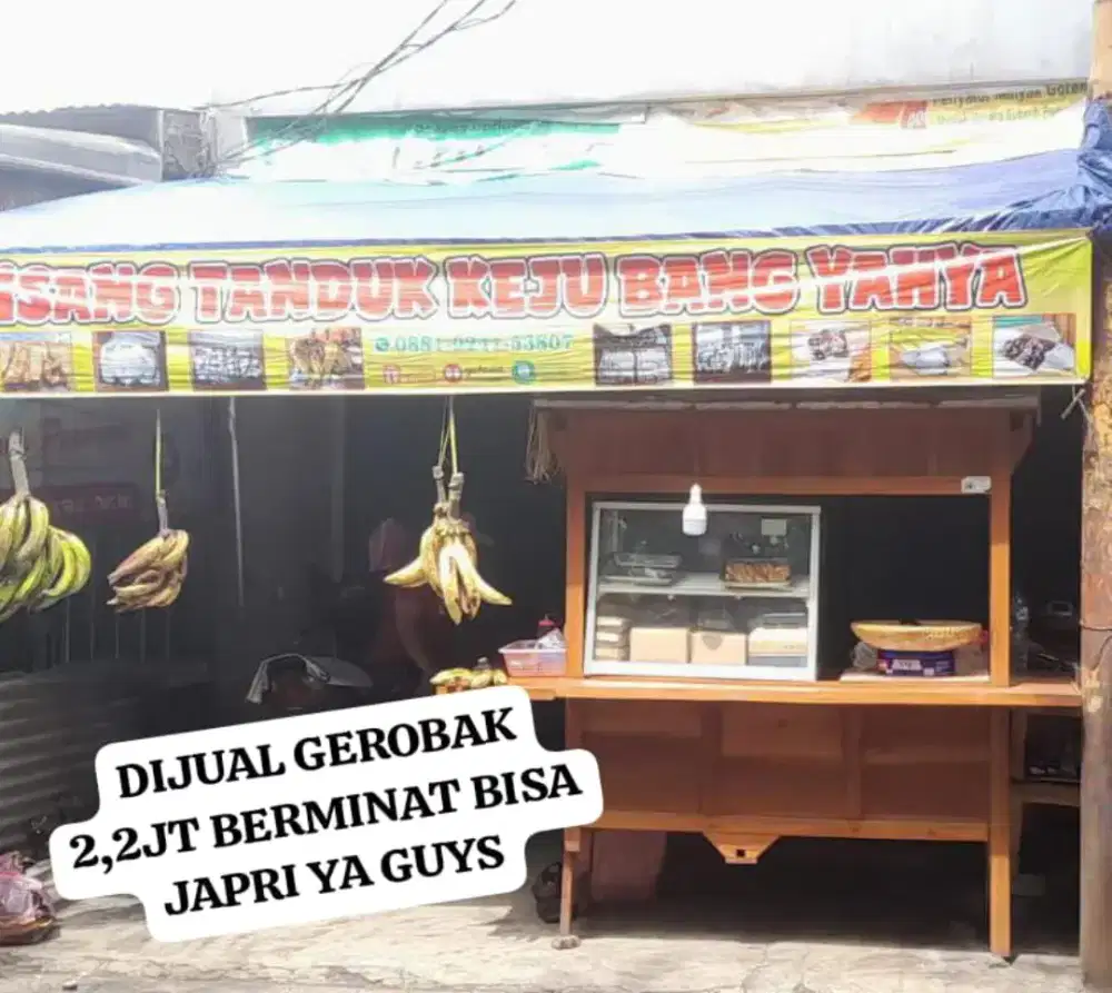 gerobak untuk dagang