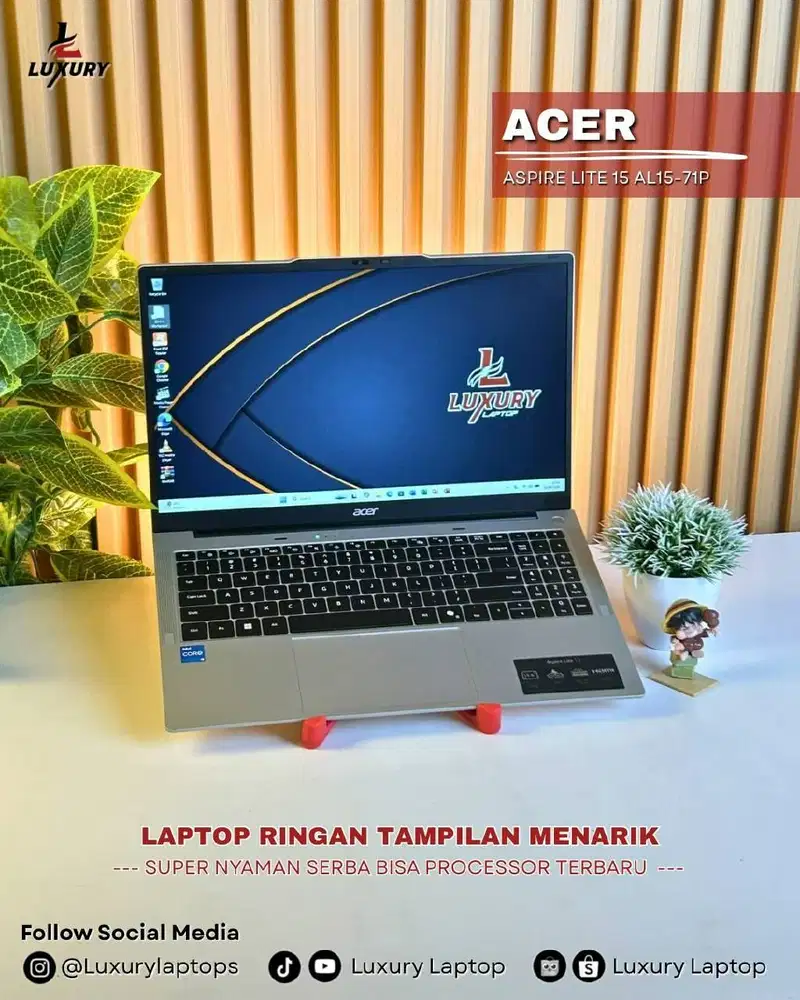 LAPTOP ACER ASPIRE LITE 15 AL15-71P 12TH GEN CORE I5 SSD RAM BU