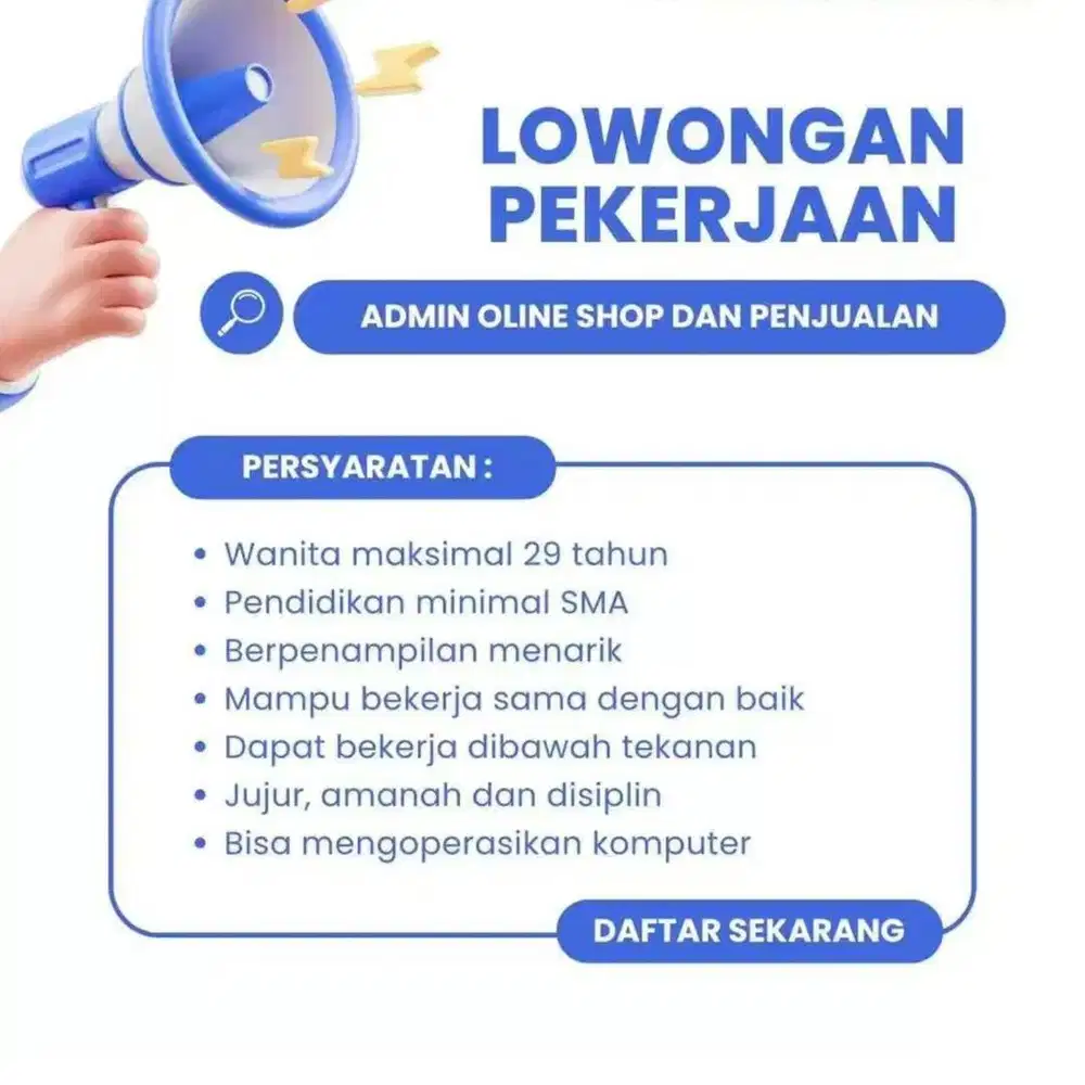 Lowongan Kerja SPG/SPB Toko Sparepart HP – Tanpa Pengalaman Bisa