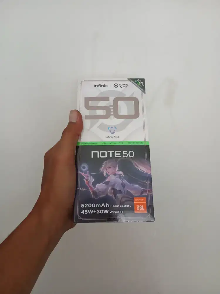 Fast respon WA Infinix Note 50 8+8/256 Garansi resmi 1thn