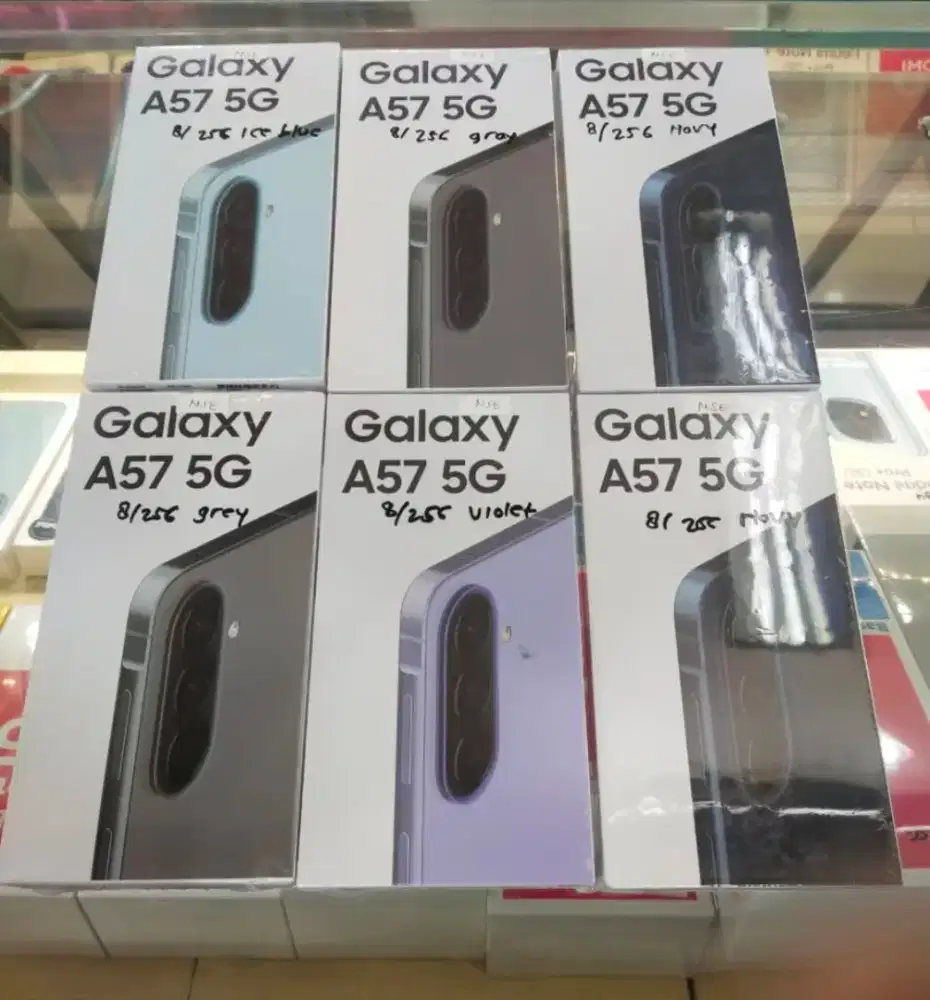 Samsung A57 5G 8/128 8/256 12/256 baru garansi resmi bisa TT kredit
