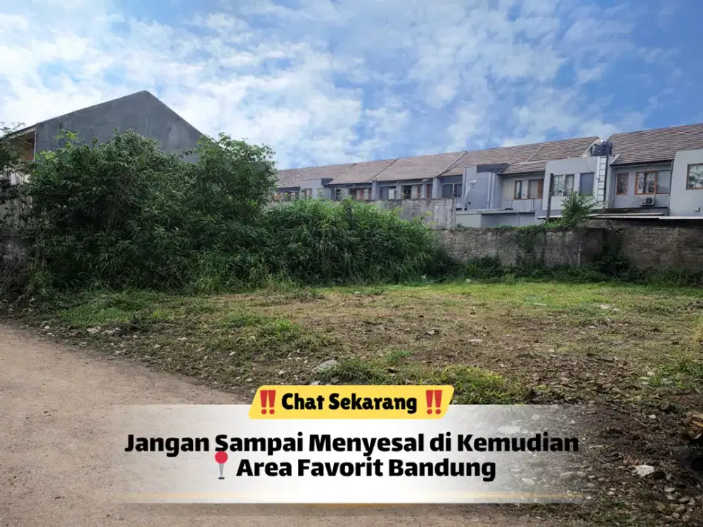 Tanah Strategis Buahbatu 10x27 Meter