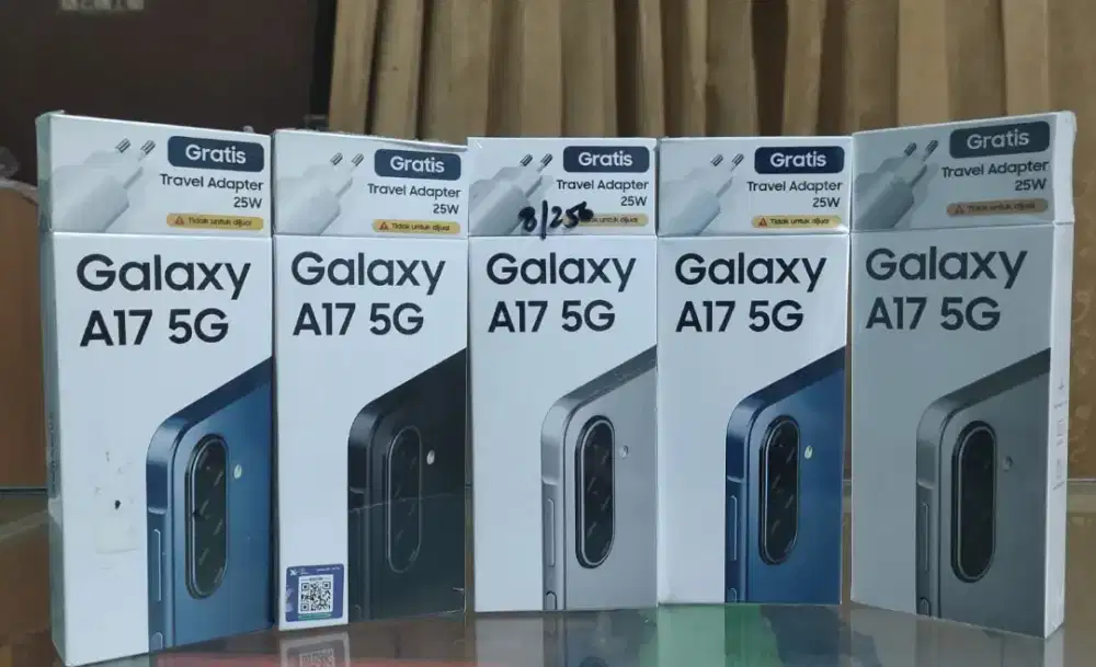 New Samsung Galaxi A17-8/256 4G Garansi Resmi