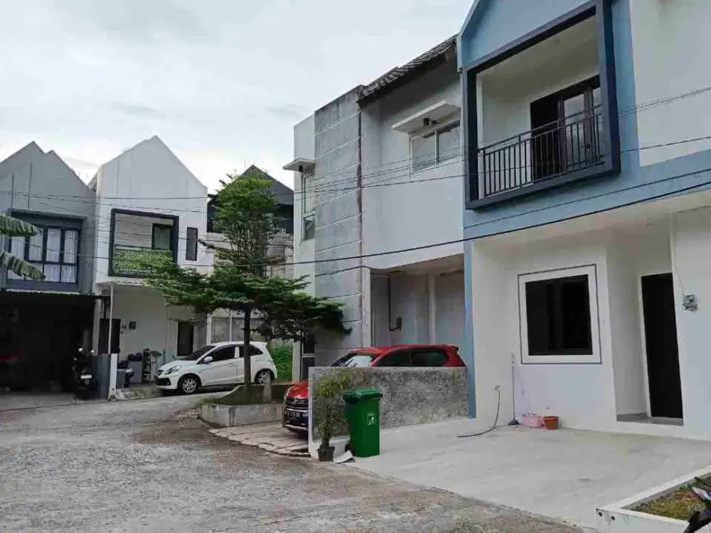 Rumah Baru Cluster di Pondok Cabe Siap Huni dekat Ciputat Tangerang Selatan Tangsel