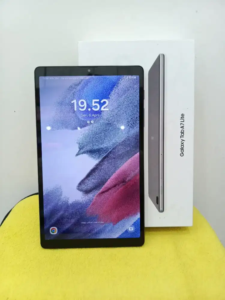 Samsung Tab A7 Lite 3/32 Cellular Mulus Seperti Baru, Nominus, Fullset