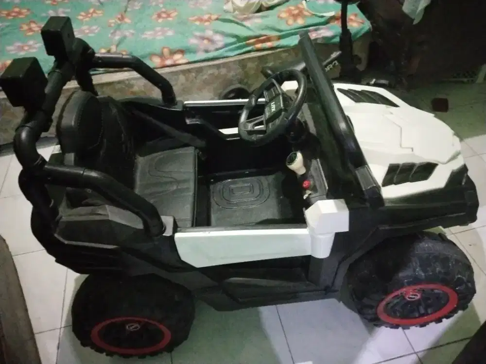 Mobil aki anak besar