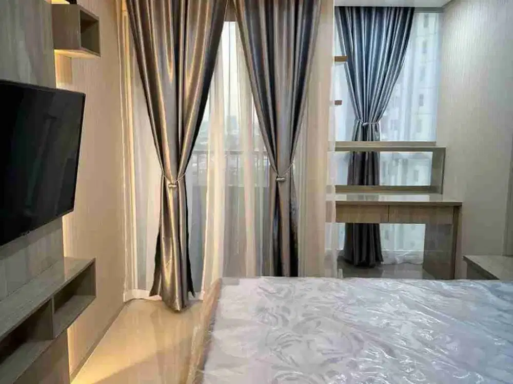 Apartement Pacific Garden, Studio, lantai 17, full furnish dan elektronik, pinang, Tangerang..