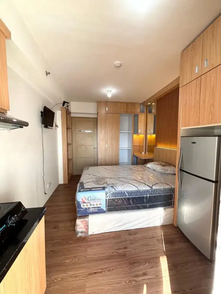 SEWA APARTEMEN CEPAT EDUCITY LANTAI RENDAH SIAP HUNI FURNITURE BARU