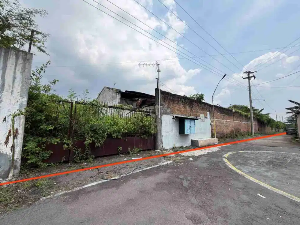 Tanah Pekarangan Luas 19.000m² Strategis di Ds Sroyo Jaten