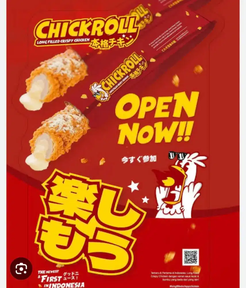 Jaga stand chickroll jl indrayasa Mekarwangi