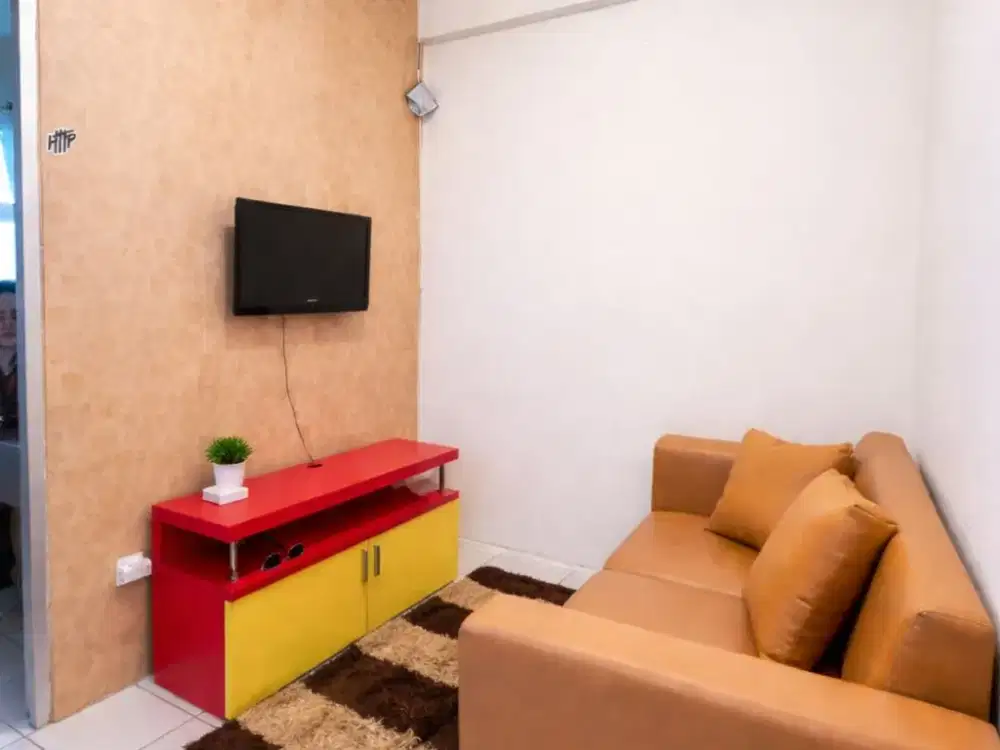 Sewa Bulanan Murah Apartemen Pancoran Riverside 2BR Furnish