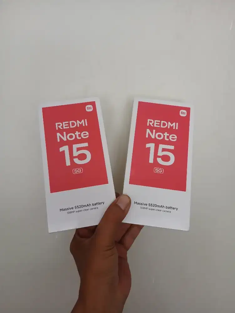 Fast respon WA Xiaomi Redmi Note 15 5G 8/256 Garansi resmi 15bln