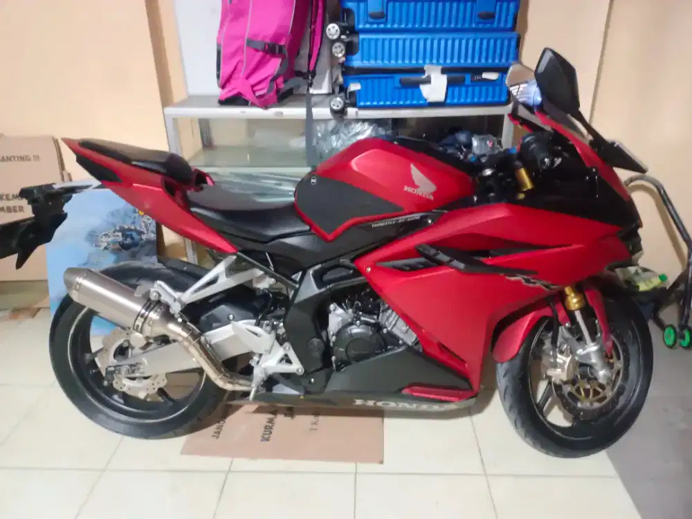 Tuker tambah masuk dijual turun harga cbr250rr red matte low odometer